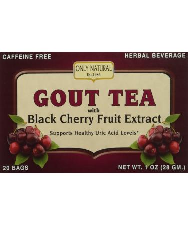 Black Cherry Balancing Tea, 20 Bags 20 Count (Pack of 1) One Color