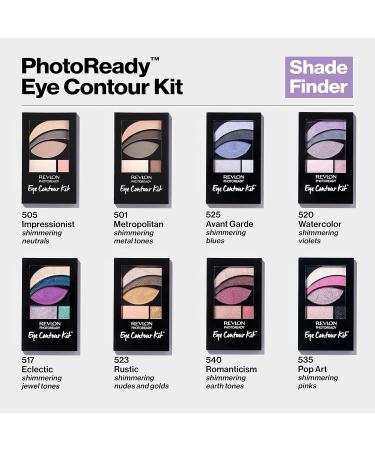 Revlon Photoready Eyeshadow #535 Pop Art - 2.8g | High-Quality Eye Shadow for Vibrant Looks | Fast International Shipping - Buy Online on GoSupps.com