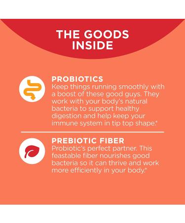 OLLY Probiotic Peachy Peach - 30 Gummies | Digestive Health & Wellness - Buy Online on GoSupps.com