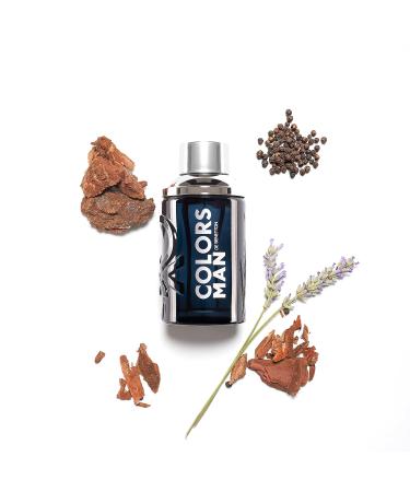 Benetton Colors Man Black by United Colors of Benetton 3.4Oz/100ml EDT - Buy Online on GoSupps.com