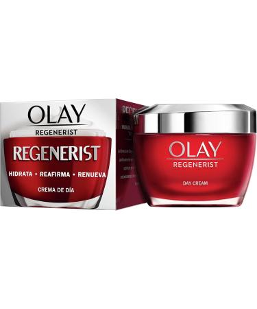 Olay Regenerist Daily Facial Cream Formula with Niacinamida (Vitamin B3) and Peptidodos Hydrates Instantly and Lasts 24H Firmer Skin in 14 Days 50ml - Buy Online on GoSupps.com