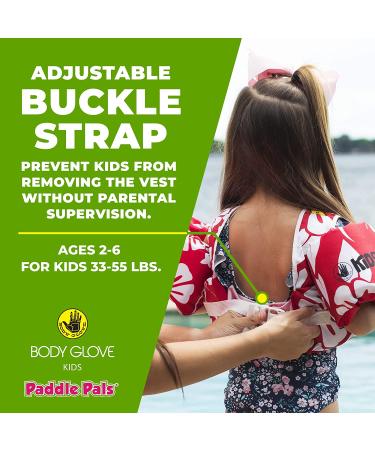 Body Glove Paddle Pal Swim Life Jacket - Dinosaur Design for Kids - Buy Online on GoSupps.com