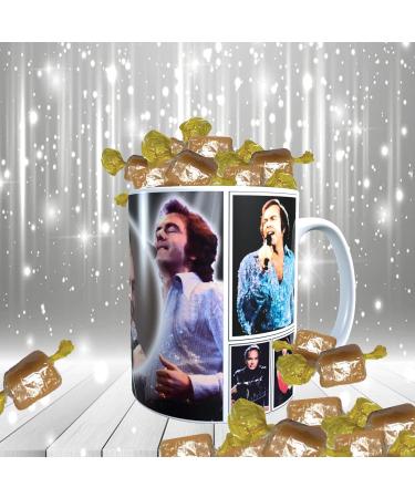 Diamond The-Jazz-Singer Celebrity Icon Mug with Choice of Sweets Gift Neil - Buy Online on GoSupps.com