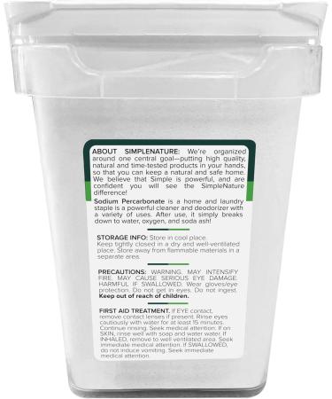 Sodium Percarbonate 10 lbs - Scent-Free Multi-Purpose Cleaner for Home Laundry & Decking - Pure Oxygenated Bleach 160 Oz - Buy Online on GoSupps.com