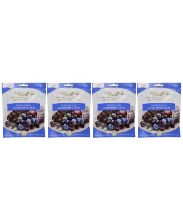 Buy Lindt Sensation Fruit Blueberry & Acai - Pack of 4 (4 x 150g) | International Shipping Available - Buy Online on GoSupps.com