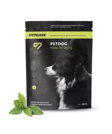 Peticare Muscle Strengthening Powder for Dogs | Essential Amino Acids | Strengthens Muscles, Relieves Joints | High Acceptance | Natural Complementary Food - petDog Health 2503