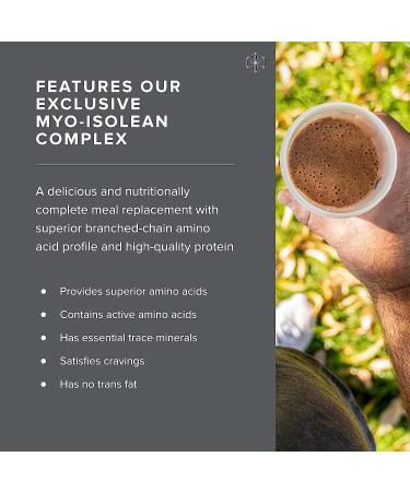 Isagenix IsaLean Shake - Superfood Meal Replacement for Healthy Weight & Lean Muscle Growth - 854g - 14 Meals (Creamy Dutch Chocolate) - Buy Online on GoSupps.com