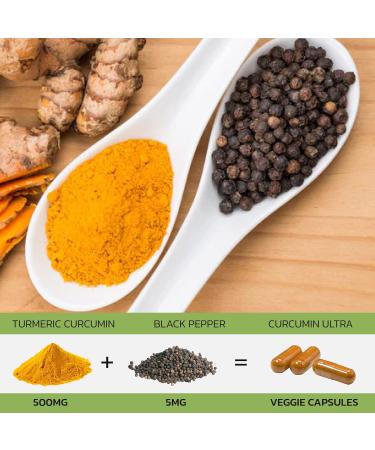 BETACELL Turmeric Curcumin with Black Pepper - Turmeric Supplements - Curcumin Supplement - Vitamins for Men and Women - Turmeric Curcumin with Bioperine - Organic Turmeric Extract - 90 Capsules - Buy Online on GoSupps.com