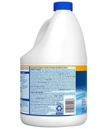 Clorox Disinfecting Bleach Regular - 121 fl oz - Powerful Household Cleaner - Buy Online on GoSupps.com