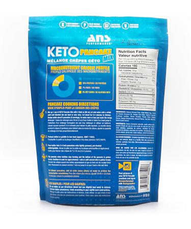 ANS PERFORMANCE Keto Pancake Mix Chocolate Chip 454g - Buy Online on GoSupps.com