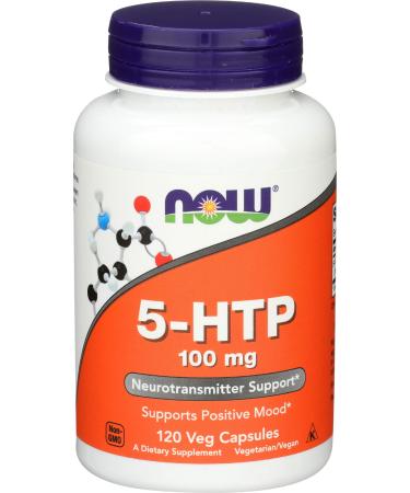 Now Foods 5-Htp 100Mg 120 Veg Capsules