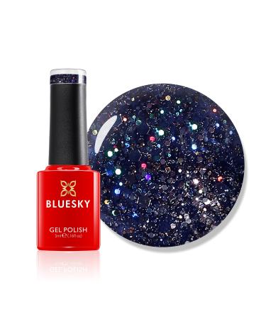 Bluesky Gel Nail Polish Amethyst Purple Mini BLZ24 Purple Blue Long Lasting Chip Resistant 5ml (Requires Drying Under UV LED Lamp)