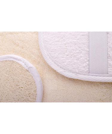 Shop 3 x Loofah Gloves - Exfoliating Massage Sponge for Wellness & Skin Peeling | International Shipping Available - Buy Online on GoSupps.com