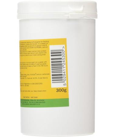 Vetark Nutrogrub bug food containing protein calcium vitamin D3 for feeding insects 300 g powder - Buy Online on GoSupps.com