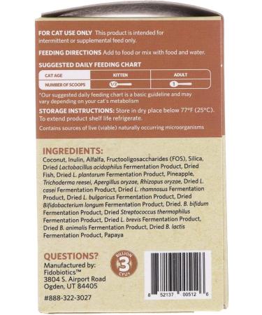 Meowbiotics Good Guts for Cats - 1 Count - Buy Online on GoSupps.com