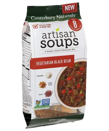 Canterbury Naturals Vegetarian Black Bean Soup Mix - Non-GMO, 8.7 oz (Pack of 3) - Makes 8 Servings - Buy Online on GoSupps.com