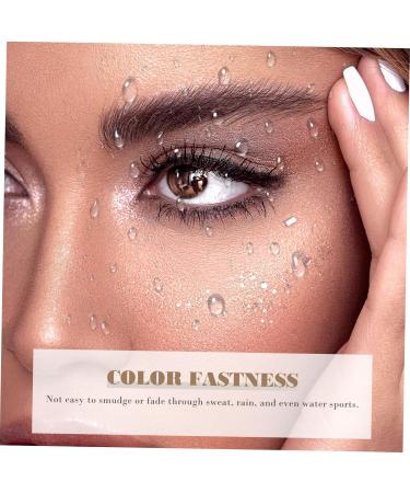 Healvian 4 Pcs Eyeshadow Liquid Eye Shadow Eye Makeup Shampoo+shield Make up Cosmetics Plastic - Buy Online on GoSupps.com