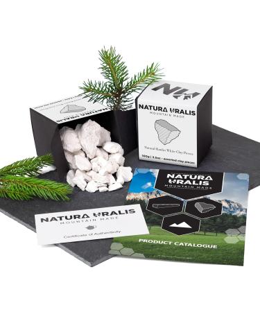 Argile Blanche Kaolin | 100g d'Argile Blanche Naturelle Blanc pur Blanc Cass - Croquant Eonnant Texture Terreuse Velout e et Ferme Satisfaisante Sensation ASMR - Buy Online on GoSupps.com