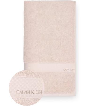 Calvin Klein Light Pink Hand Towel - 100% Cotton 600 GSM - 50x100 cm - Buy Online on GoSupps.com