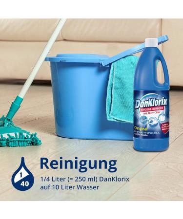 Dan Klorix Hygiene Cleaner (2 x 1.5 L) - Buy Online on GoSupps.com