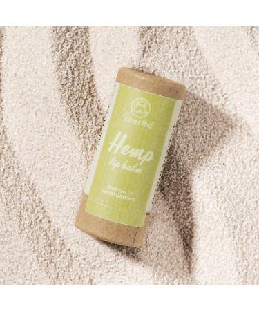Suntribe Bio Lip Balm with Hemp - 100% Natural Vegan & Zero Waste | Soothing Lavender & Peppermint - Award-Winning Moisture Repair - 6g - Buy Online on GoSupps.com