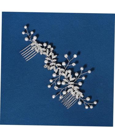 Didiseaon Bridal Hair Accessories Bridal Headpiece Hair Combs Girl Headdress Wedding Hair Clips for Brides Rhinestone Hair Comb Bride Hair Accessories Wedding Headpiece for Bride - Buy Online on GoSupps.com