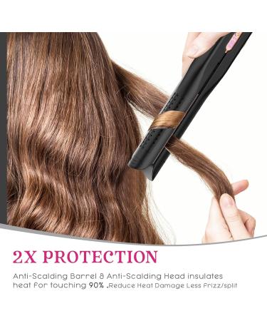 SKIMI Airflow Styler - Titanium Flat Iron & Curling Iron with Dual Voltage 5 Temps & Auto Off - Professional Hair Straightener with Cooling Air Vents - Buy Online on GoSupps.com