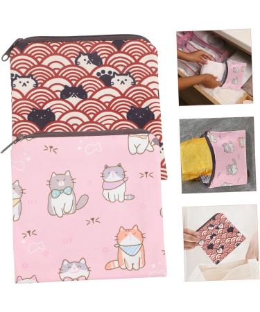 Fomiyes 2-Pack Women s Pocket Tampon Storage Bags | Portable Menstrual Tapes & License Holder for Outdoor Use - Buy Online on GoSupps.com