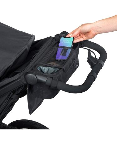 BOB Gear Handlebar Console & Tire Pump for Single Jogging Strollers - Black Deluxe - Buy Online on GoSupps.com