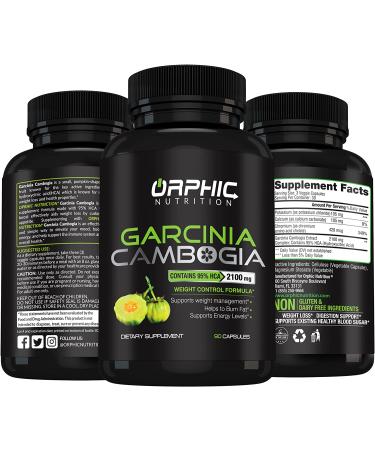 Garcinia Cambogia Extract | 2100 MG - 90 Caps | Supports Weight Loss | Vegetarian-Friendly Supplement - Buy Online on GoSupps.com