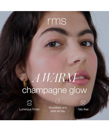 RMS Beauty ReDimension Hydra Dew Luminizer - Talc-Free Highlighter Makeup Gel Cream & Powder Body Shimmer - Full Size Face Luminizer for Glowing Skin - Buy Online on GoSupps.com