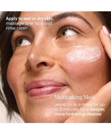 ALPYN Hydrating Cold Cream Cleanser with Vitamin C & Juneberry | Removes Dirt Oil & Makeup | Exfoliates Dryness for Soft & Smooth Skin | 3.9 oz / 115 ml - Buy Online on GoSupps.com