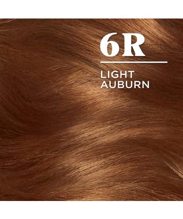 Clairol Nice'n Easy 6R Light Auburn Permanent Hair Dye - 1 Count - Buy Online on GoSupps.com