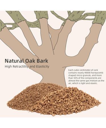 Nitangel Natural Coconut Hamster Litter | Eco-Friendly Pet Litter for Dwarf Hamsters Gerbils Mice & Small Animals - OAK Granula 8-10mm - Buy Online on GoSupps.com