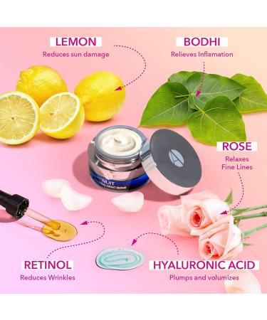 Nuit Anti-Aging Retinol Night Cream - Reduce Wrinkles Sun Damage & Dark Spots - Shop Worldwide - Buy Online on GoSupps.com