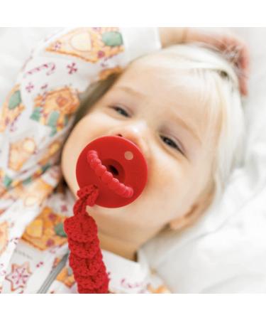 Ryan & Rose Cutie PAT Pacifier Teether (Stage 1  Red) - Buy Online on GoSupps.com