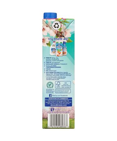 Almond Breeze Dairy Free Almond Coconut Blend 32oz (Pack of 12) - Unsweetened Original - Buy Online on GoSupps.com
