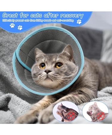 Adjustable XS Cat Collar - Foldable & Ideal for Post-Surgery Care | International Shipping - Buy Online on GoSupps.com