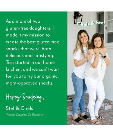 Tosi Organic SuperBites Vegan Snacks 2.4oz (Pack of 12) Gluten-Free Plant Protein Bars with Omega 3s, Flax, and Chia Seeds - Almond Flavor - Buy Online on GoSupps.com