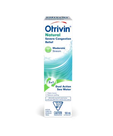 OTRIVIN SALINE Hypertonic Strong Stream 100 ml (Pack of 1)