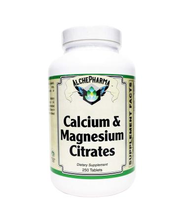 Calcium Magnesium Citrates- Bone Health Support with Added Vitamin K D and Boron 250 Tablets