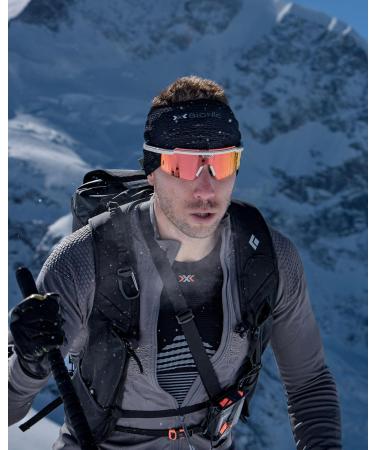 X-Bionic High Headband 4.0 - Black/Charcoal | Best Performance Headwear for Athletes | International Shipping Available - Buy Online on GoSupps.com