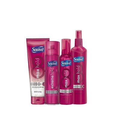 Suave Max Hold Sculpting Gel - 9 oz | Strong Hold Styling Gel - Buy Online on GoSupps.com