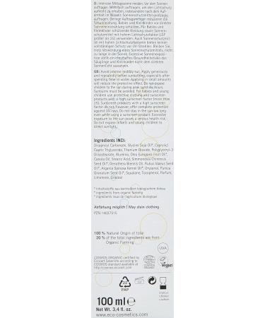 Eco Cosmetics Kids Sunspray SPF50+ | Waterproof Vegan Microplastic-Free Natural Sunscreen | 100ml Face & Body Formula - Buy Online on GoSupps.com