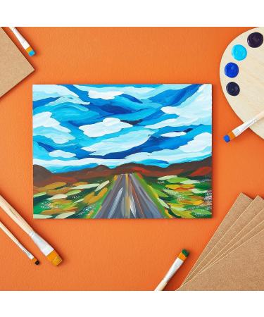 0.25 Thick MDF Chipboard Sheets for Painting, Arts and Crafts - 9x12 inches, 12 Pack - Buy Online on GoSupps.com