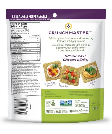 Crunchmaster Avocado Toast - Guacamole (1 pack of 100gr) - Buy Online on GoSupps.com