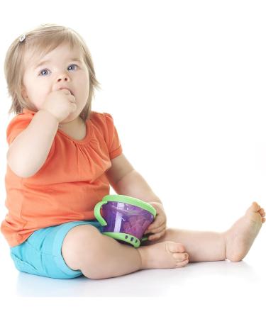 Nuby Plastic Snack Keeper - 5 Colors, 1 Count | Convenient Snack Storage Solution - Buy Online on GoSupps.com