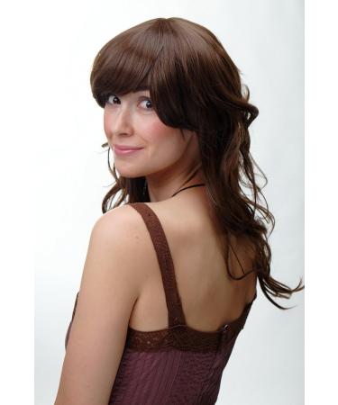 Buy WIG ME UP YZF-41054-8 Long Curly Brown Ladies Wig with Bangs - International Shipping Available - Buy Online on GoSupps.com