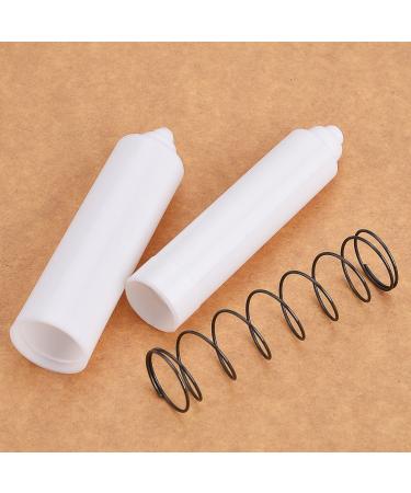 Toilet Paper Holder Replacement Rod - 2 Pieces Plastic Spring Loaded Spindle (White) - Buy Online on GoSupps.com