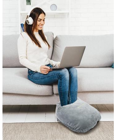 Gray Foot Warmer - Cozy Heat Bags for Ultimate Comfort in Winter | International Shipping Available - Buy Online on GoSupps.com
